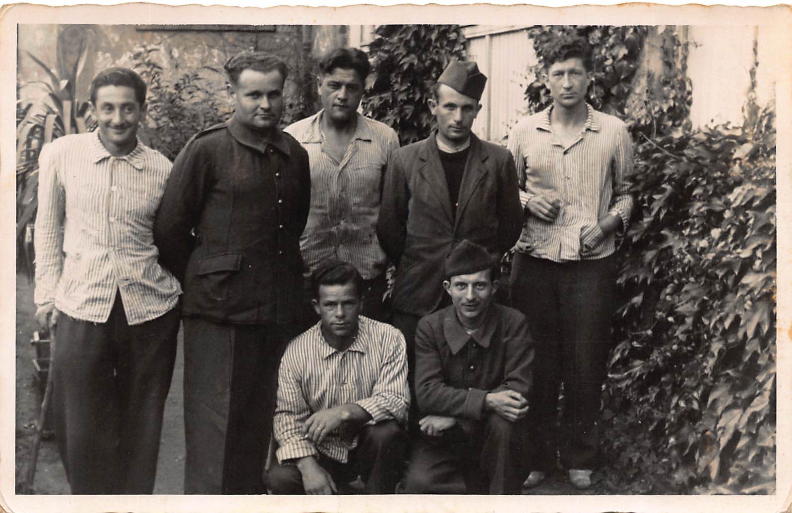 militaria : WW2 PHOTO PRISONNIERS STALAG IX