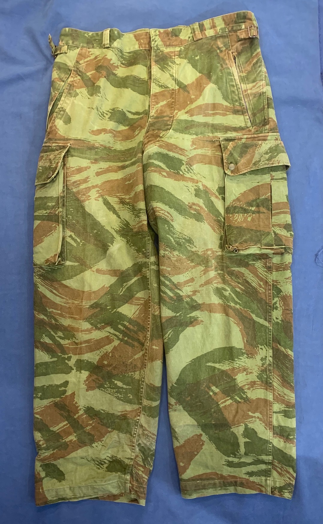 militaria : PARACHUTISTE PANTALON CAMOUFLE TAP 47/53