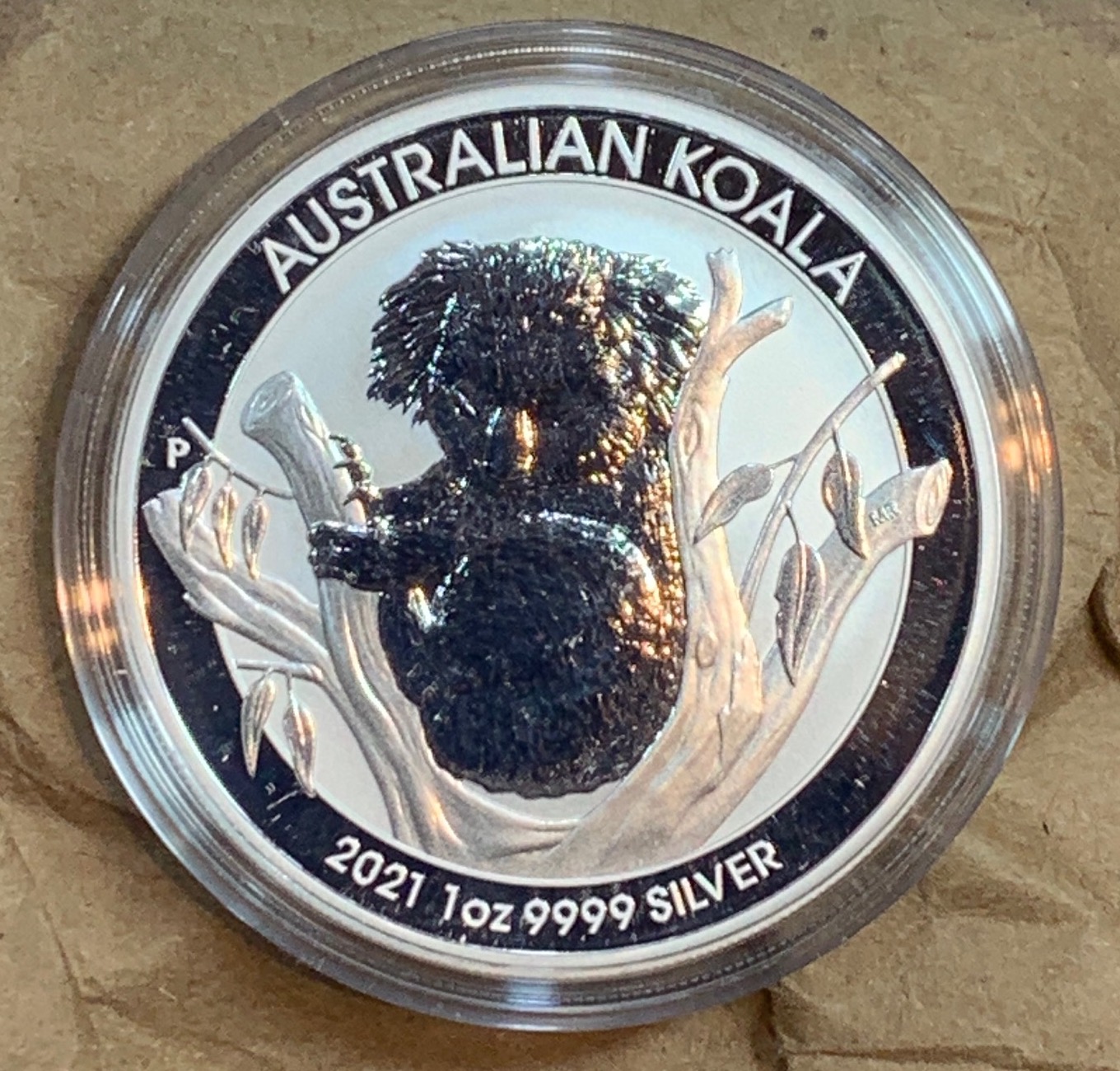 militaria : ARGENT AUSTRALIE DOLLAR 2021 1 OZ KOALA